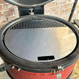 Stainless plate fitted to a Kamago big joe