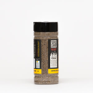 Black Gold BBQ Rub by BBQ LAB – back of pack showing ingredients and instructions