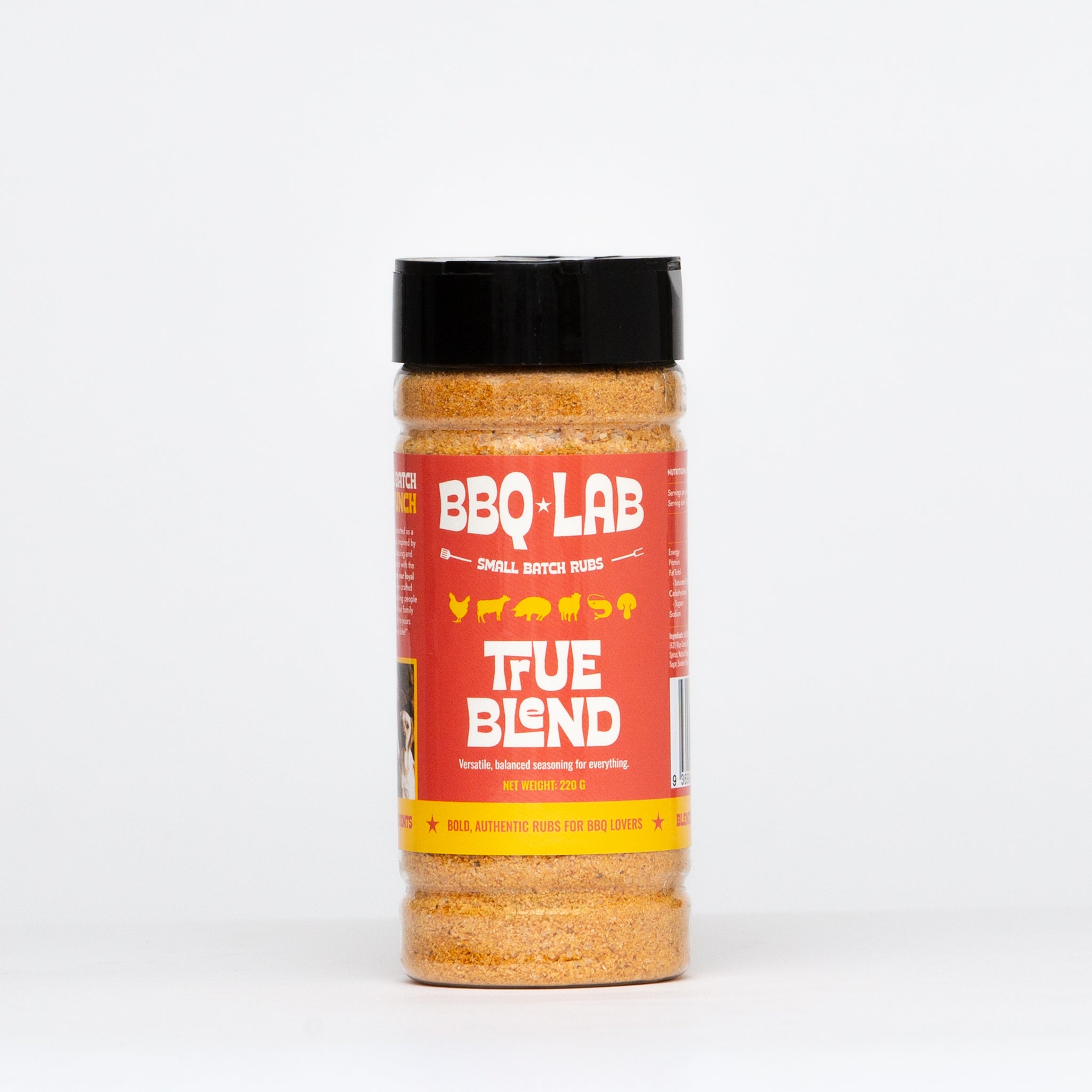 True Blend All-Purpose Seasoning Salt by BBQ LAB – front of pack