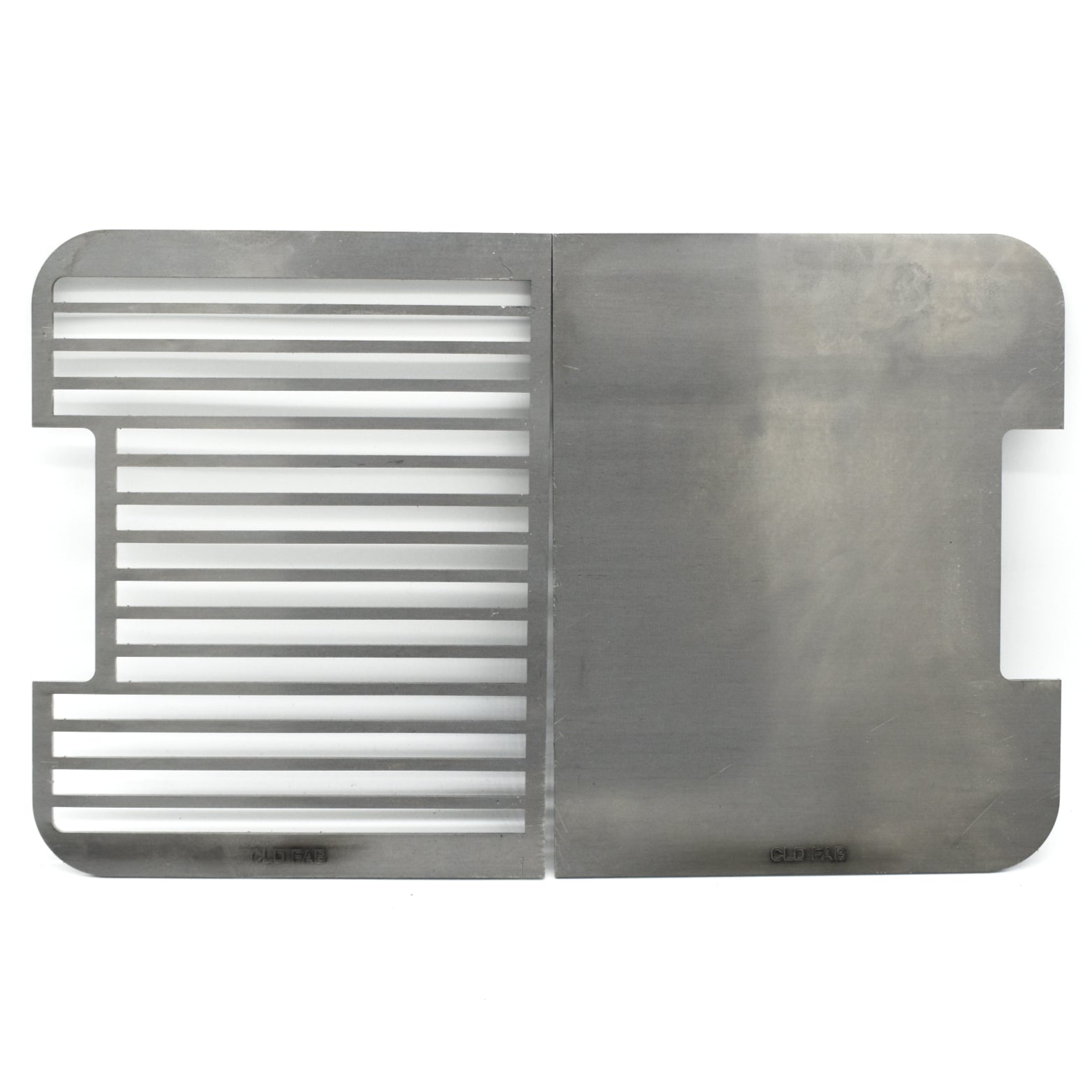 grill and smash plate combo featuring half and half set of both to suit a weber go anywhere