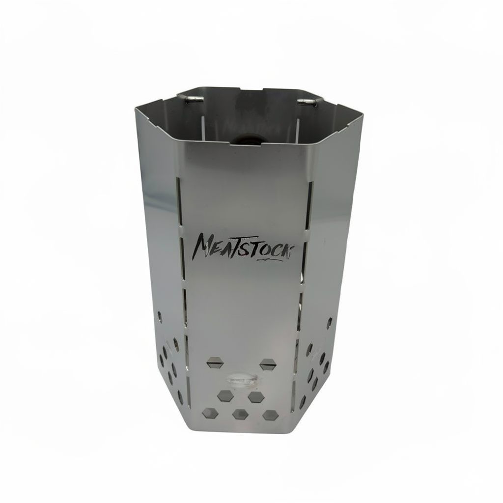 Meatstock Stainless Charcoal Chimney Starter - Standard