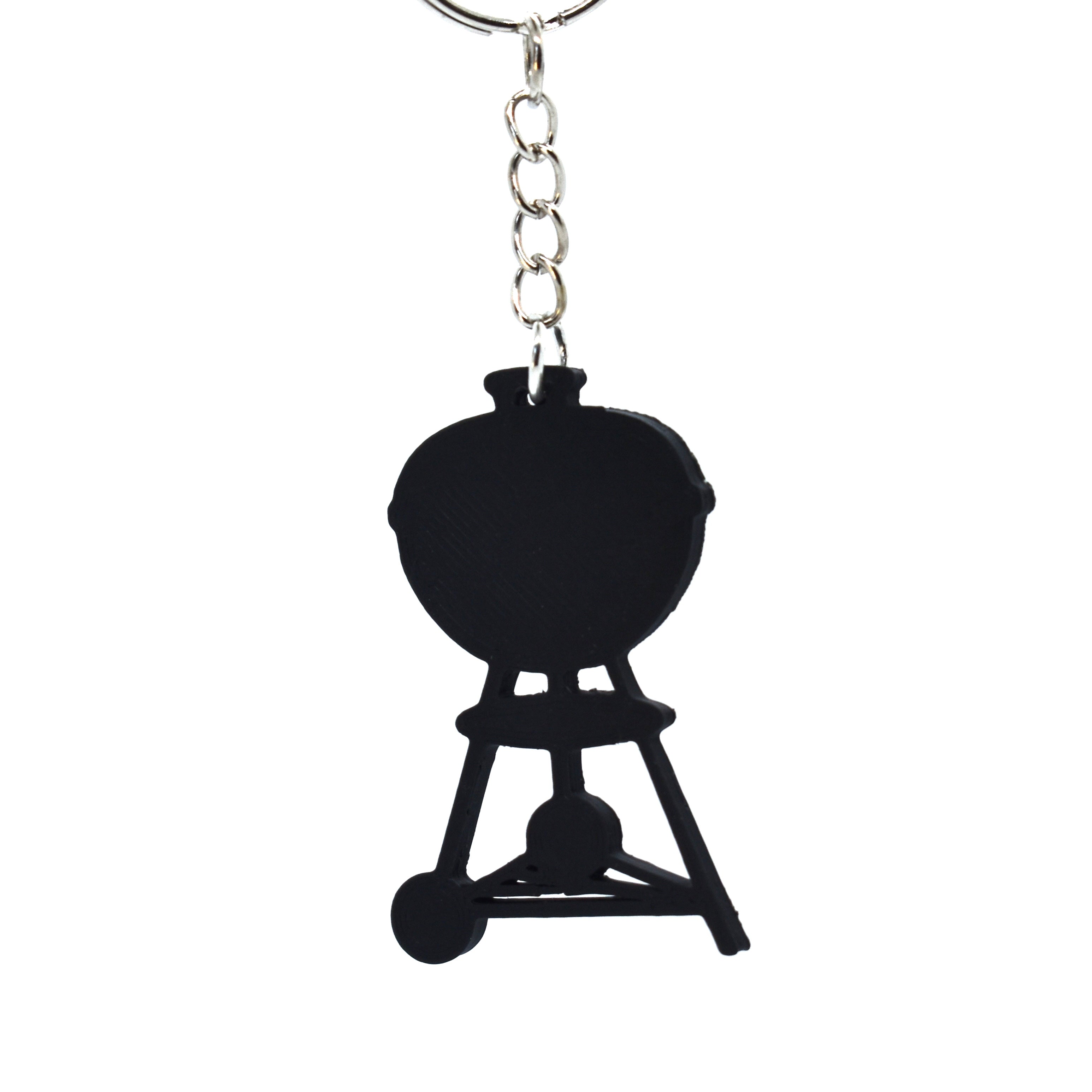 Black weber kettle keyring