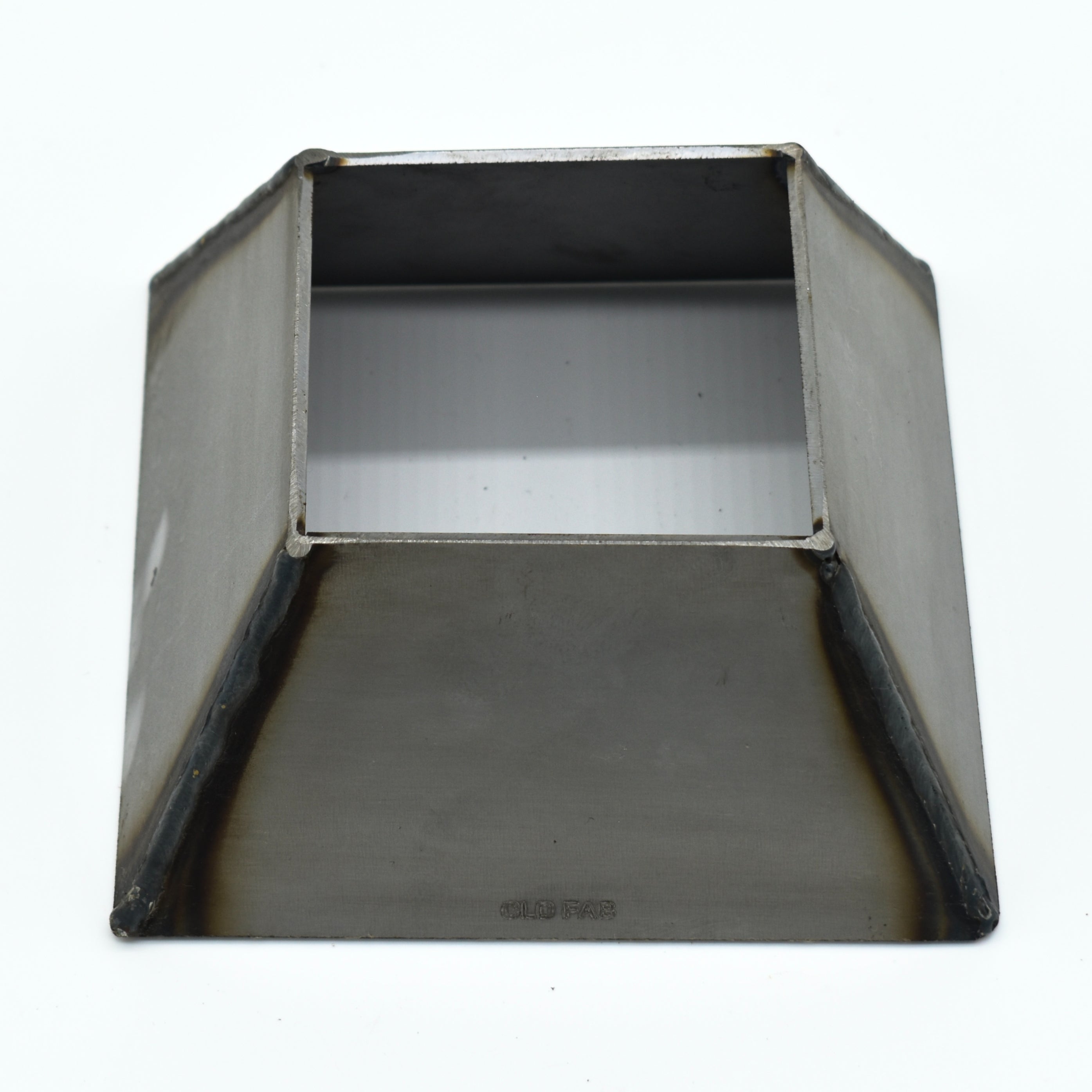 Top Angled view of the Mini kone showing fulled welded sides