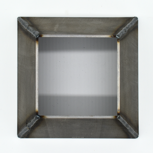 CLD Fabrication Krispy Kone – top view of kettle vortex insert showing square base design