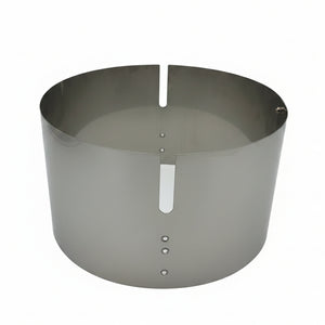Weber Smokey Joe with 200mm stainless steel riser – angled top view