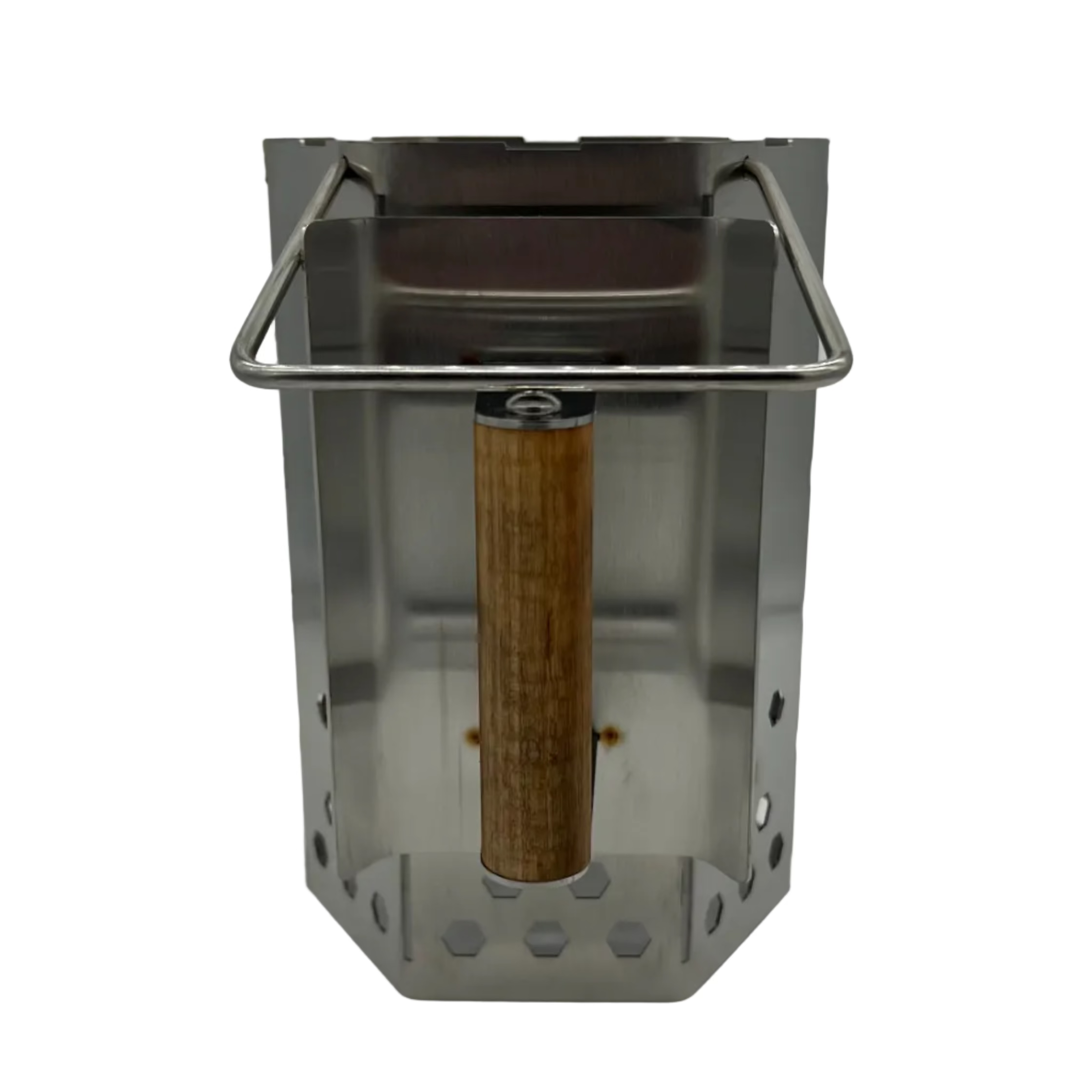 CLD Fabrication heavy duty charcoal chimney starter – 1.6mm and 2mm 304 stainless steel construction detail